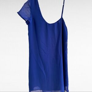 Nasty Gal Mini Blue Dress
